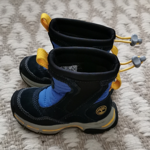 Timberland Blue Thermolite Toddler Winter Boots 5.5 - Picture 3 of 7